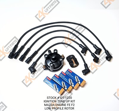 FE, F2 TUNE UP KIT FOR MAZDA ENGINE 2.0 & 2.2 LOW FROFILE ROTOR READ DESCRIPTION