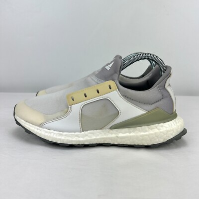 Adidas Women's ClimaCross Boost Golf Shoes Spikeless White Gray F33539 Size 