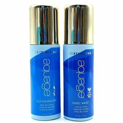 Aquage Lux Enhancer Blow Dry Creme 4 oz - Textrizing - ''PACK OF 2''