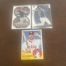 Chas McCormick 2022 Prizm Rc 2022 Titan Rc & 2022 Archives Rc