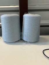 2 Spool Cone Peru PURE SOFT 2/50 Baby Alpaca Yarn 2lb 5oz 1048gr 4012 Baby Blue