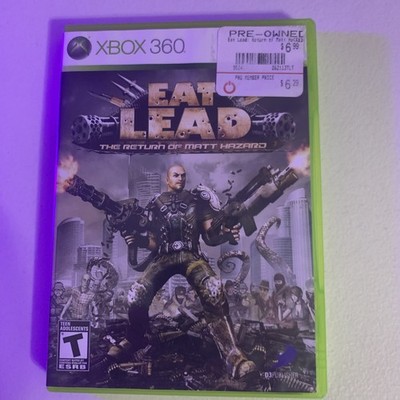 Eat Lead: The Return of Matt Hazard (Microsoft Xbox 360, 2009) Tested Working