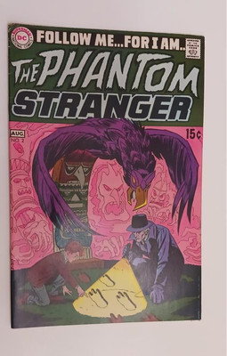 PHANTOM STRANGER COMICS #2 AUG 1969 DC COMICS 3RD SILVER AGE APP F/VF 8.0