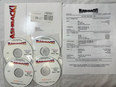 Flashback! w/ Bill St. James - 4 CD Radio Show - Show #[1285] - [8/15/2011]