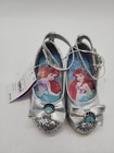 Disney The Little Mermaid Ariel Toddler Girl Heels Shoes Size 7 Princess Ballet