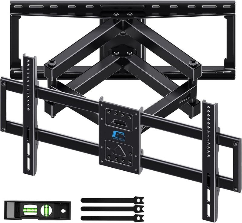 HOME VISION TV Wall Mount for 38-90" TVs - Fits 24" Wood Studs (8-24") & Extends