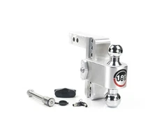 Weigh Safe CTB62KA Aluminum Adjustable Drop Hitch 6" for 2.5" Receiver