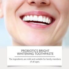Probiotic Brightening Toothpaste Dental Hygiene And Stain Reduction Care Oral Ca