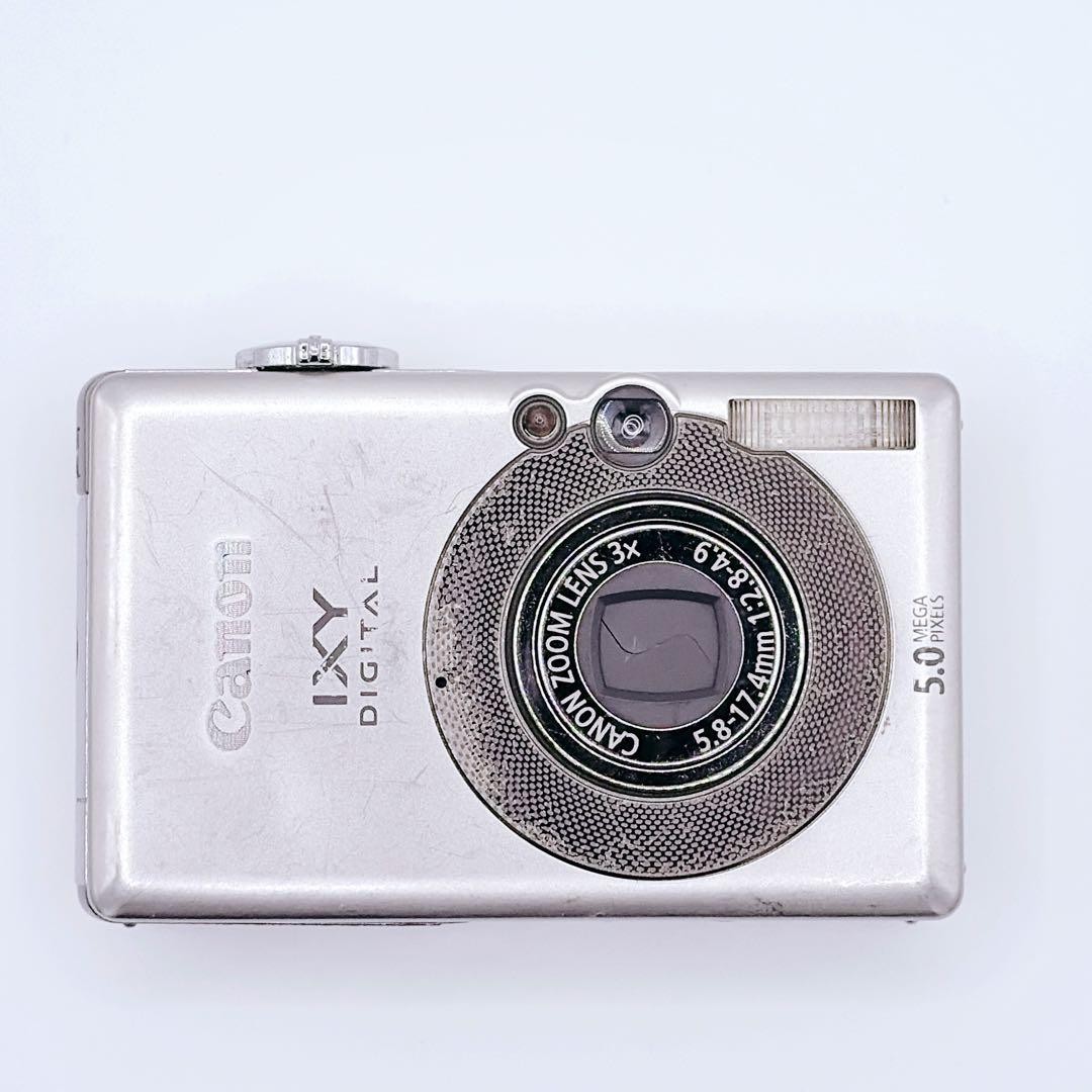 Canon IXY DIGITAL 55 Compact Digital Camera Silver Tested