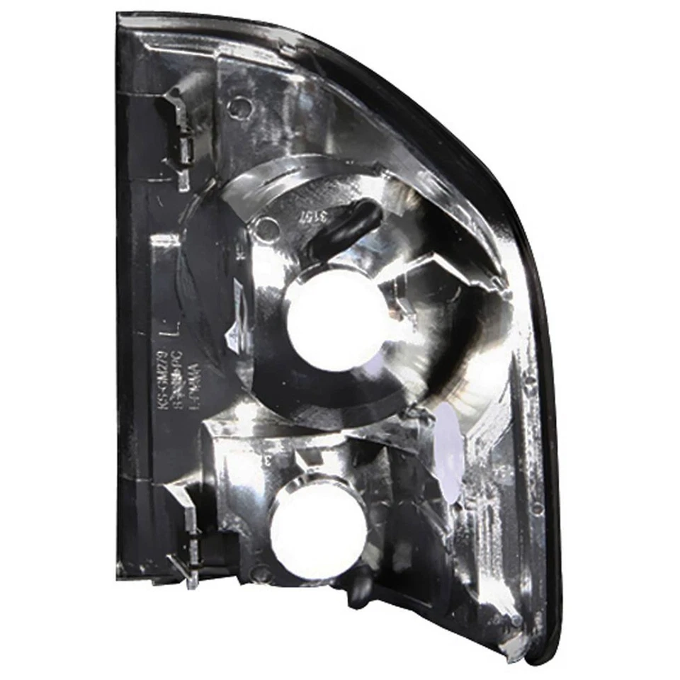 Lanterna traseira Anzo 211032 para Chevrolet S10 1995-2004 carcaça cromada esquerda e direita - Imagem 2 de 2