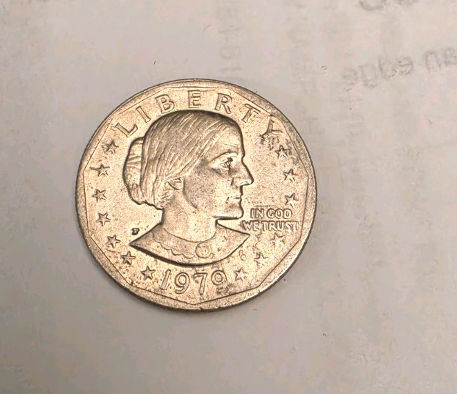 1979-P *Wide Rim* Susan B Anthony Dollar (SBA) 