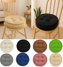 Fleece Round Chair Cushion Pad Booster Seat Perfect Support for Adults/Elderly