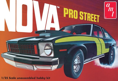 AMT 1:25 Scale Model 1976 Chevy Nova Pro Street AMT1503 - Picture 5 of 6