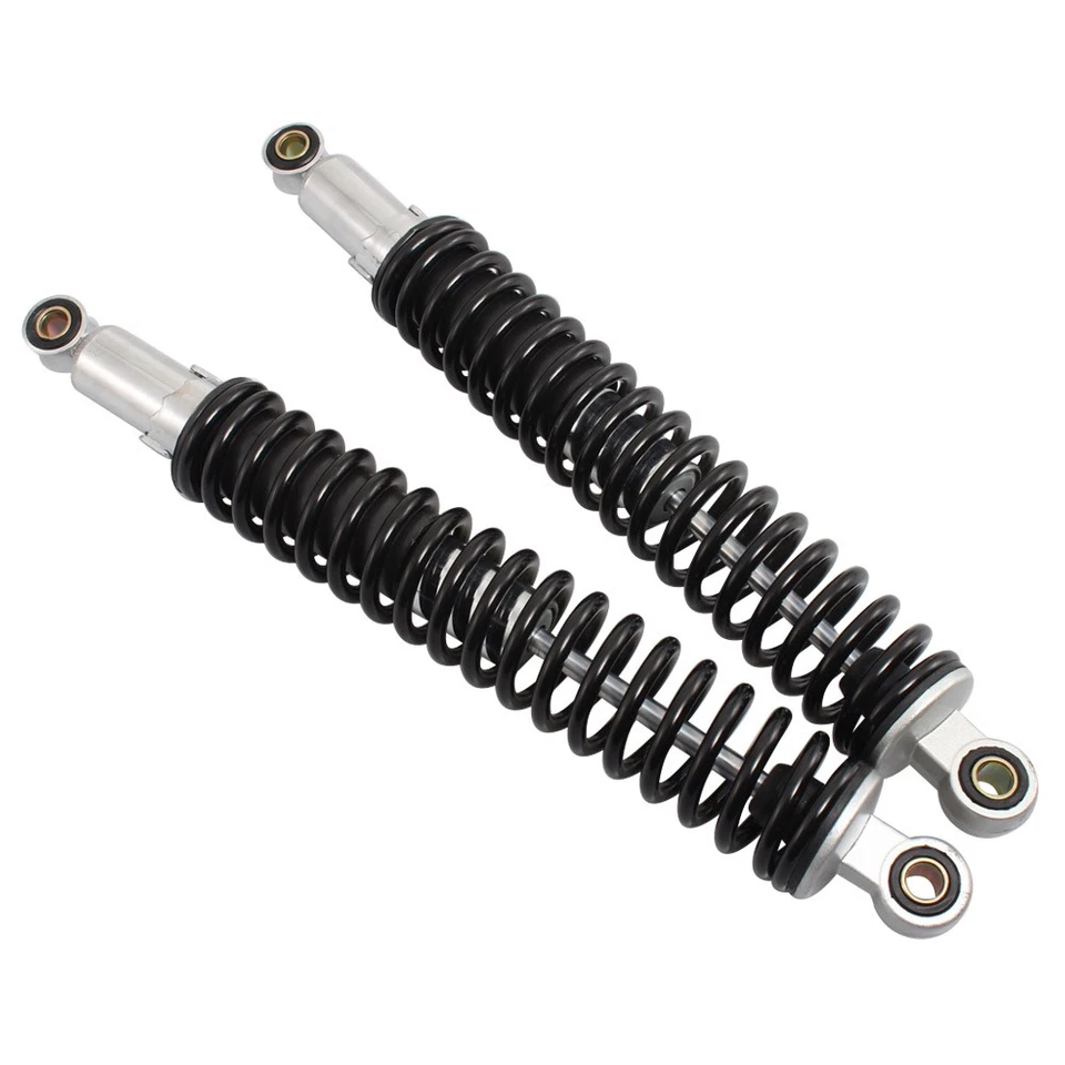 400mm 15.74'' Black Rear Shocks Absorber Universal For Honda XL100 XL125 XL185 - Imagem 4 de 4
