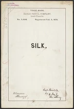 Photo: Eagle Pencil Company for Silk brand Lead-Pencils