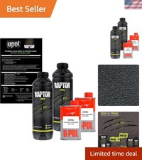Black Urethane Spray-on Truck Bed Liner 2 Quart Kit With Hardener