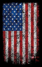 DIY 5D Diamond Art Painting by Number Kits for Adults 12x18 American Flag 12x18