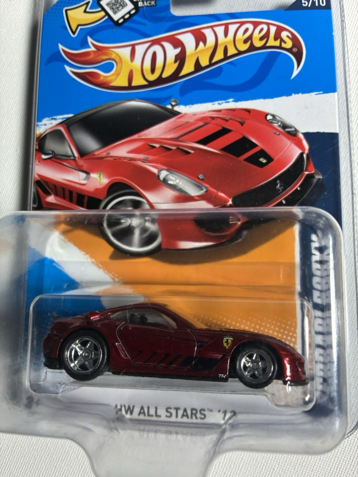 2012 Hot Wheels Super Treasure Hunt Ferrari 599XX