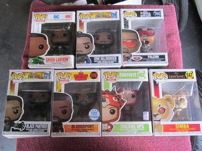 LOT OF 7 Funko Pop! Vinyl Collectables  You get all 7 shown