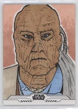 Marketplace image: 2021 Topps Chrome Star Wars Legacy Art Cards 1/1 John Bruce Auto Sketch 11jz