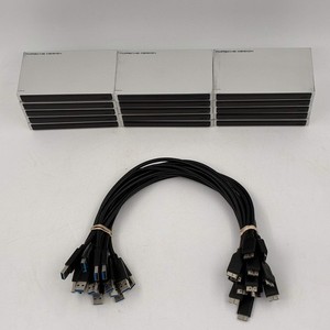 LaCie Porsche Design 1TB USB 3.0 External Hard Drive Lot of 15 W/ USB-A - Used B