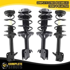Front & Rear Complete Struts & Coil Springs for 2004-2007 Subaru Impreza Sedan