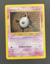 Unown [X] 30/105 NM Neo Destiny Unlimited Rare Pokemon on eBay