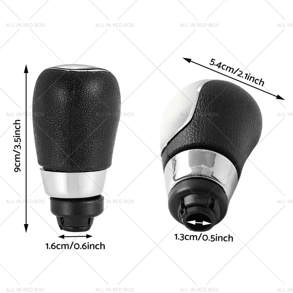 5 Speed Manual Gear Shift Knob Silver Suitable For Ford Fiesta MK2 C-max 08-13 - image 2 of 4