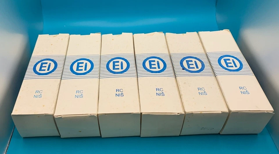 KT90 EI vintage de la antigua Yugoslavia Lote de 6 en las cajas originales Foto 2 de 4