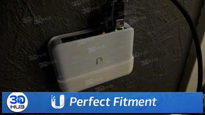 UniFi Flex Mini Switch Wall Mount Bracket - Vertical Horizontal Mounting Kit