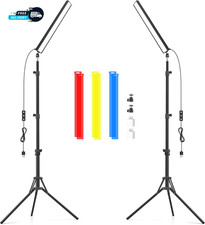 2 Pack Led Video Light Wand Stick 5600K Led Photography Lighting Wand Kit