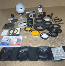 HUGE Lot of Camera Filters & More UV - Hoya B...