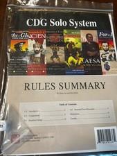 CDG Solo System by GMT Games - SEALED