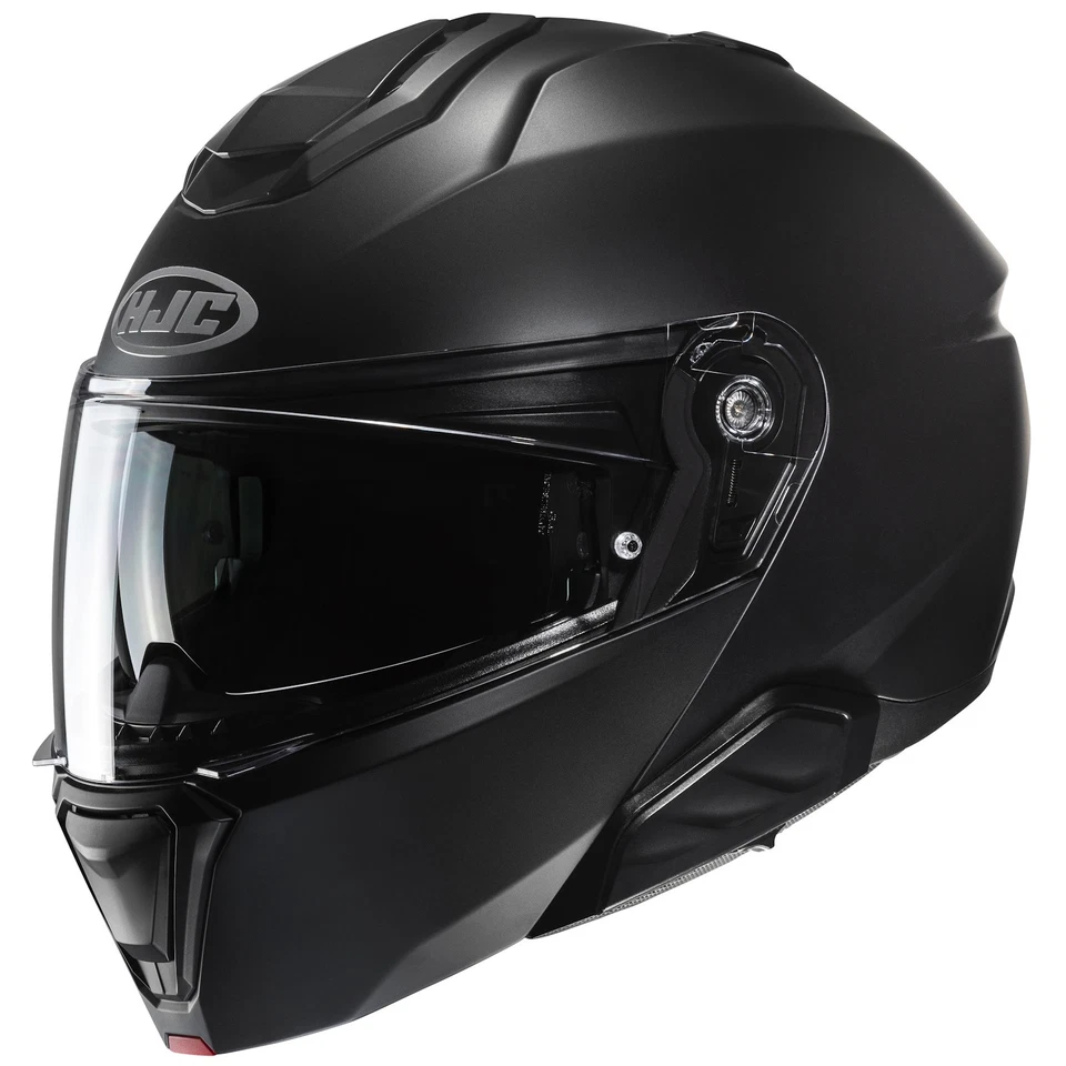 HJC i91 Solid semi matt schwarz Klapphelm Motorradhelm Helm Pinlock Sonnenblende - Bild 1 von 3