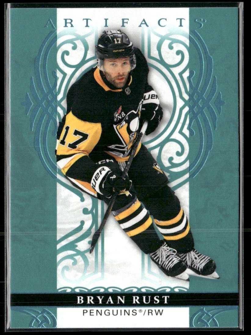 2026-27 Upper Deck Artifacts #38 Bryan Rust Aqua Blue