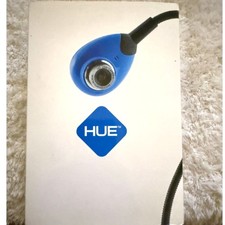 HUE HD USB Video Camera Webcam W/ Microphone Flexible Neck Blue Open Box