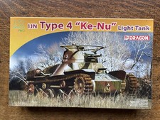 Dragon 1:72, 7404, IJN Type 4 "Ke-Nu" Light Tank, SEALED BAGS UNBENUTZT KIT