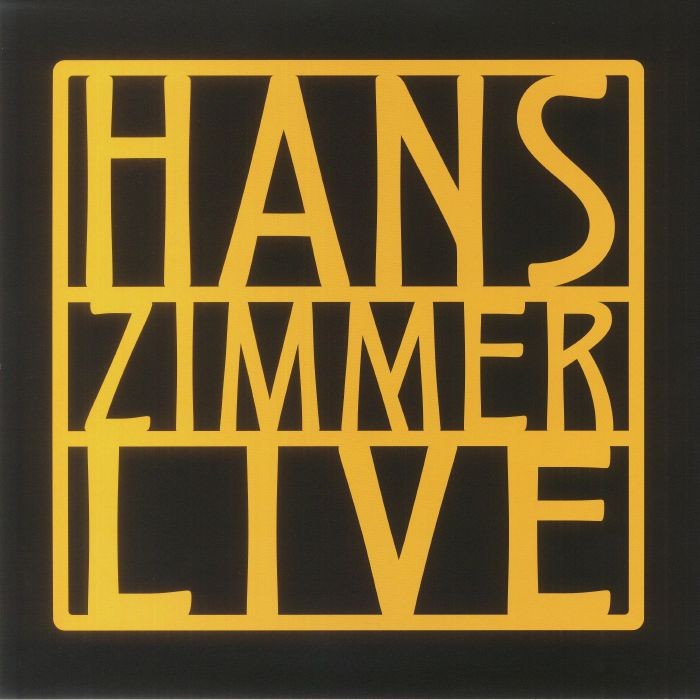 ZIMMER, Hans - Live - Vinyl (limited gatefold 180 gram vinyl 4xLP)