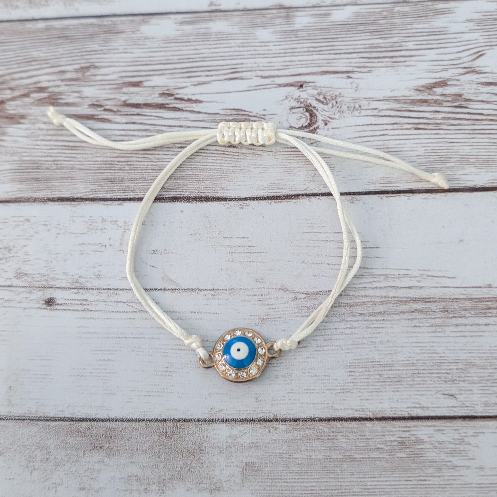 Evil Eye Design Adjustable Bracelet - image 1