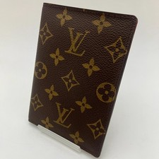Louis Vuitton Couverture Passeport M60179 Passport Case Monogram Brown Auth A217