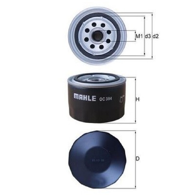 Ölfilter für Renault 8 113 Estafette 213 Fuego 136 Master 1 Trafic | 24310431