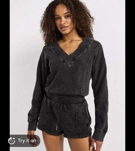 Free People Movement Intercept Romper Size M