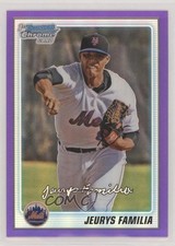 2010 Bowman Chrome Prospects Purple Refractor 191/899 Jeurys Familia #BCP197 fm0