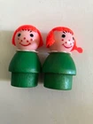 New ListingVintage Fisher Price Little People Red haired girls