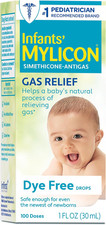 Infants Gas Relief Drops for Infants and Babies, Dye Free Formula, 1 Fluid Ounce