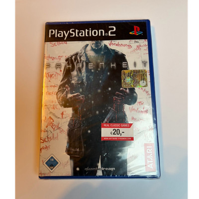 Atari Fahrenheit PS2 PAL Action & Abenteuer USK16 2005 SLES SEALED!!!