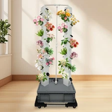 Hydroponics Growing System,56-Plants Indoor/Outdoor Vertical Tower System Kit