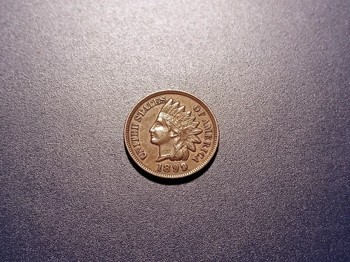 Very Choice AU 1899 Indian Head Cent