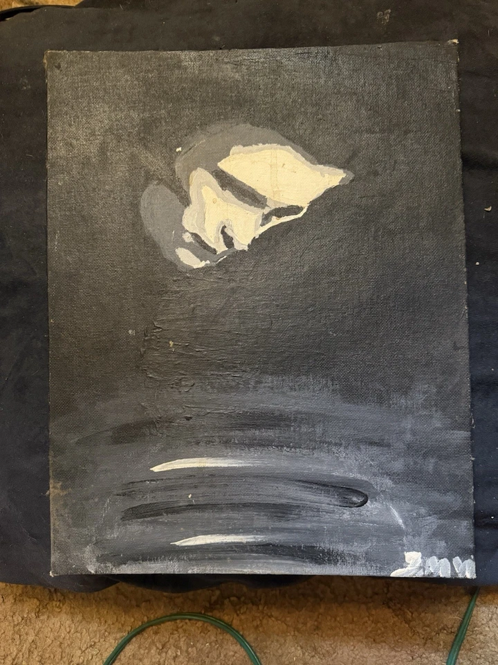 Painting Edward Twilight 11 X 14 Flat Canvas Acrylic Paint. Circa 2010 Original - Image 3 of 3