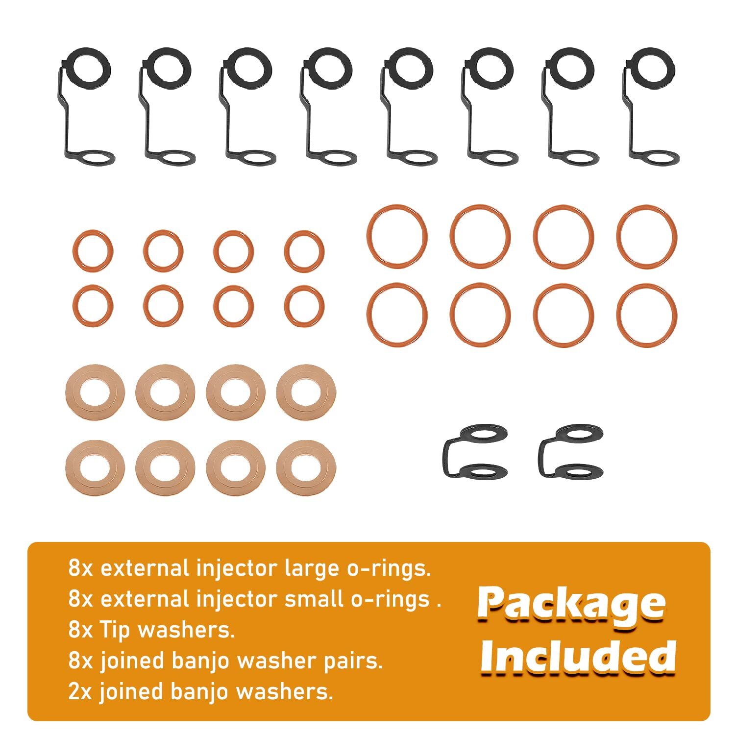 Diesel Fuel Injector Return Line Install Kit for 2001-2004 Chevy GMC GM Duramax